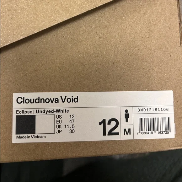 On Running - Cloudnova void size 12 - Picture 2 of 7